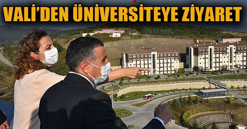 Vali Atay Düzce Üniversitesini Ziyaret Etti