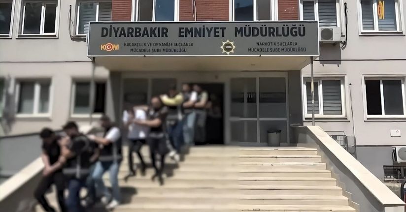 Diyarbakır’da çıkar amaçlı silahlı suç örgütüne operasyon: 15 tutuklama