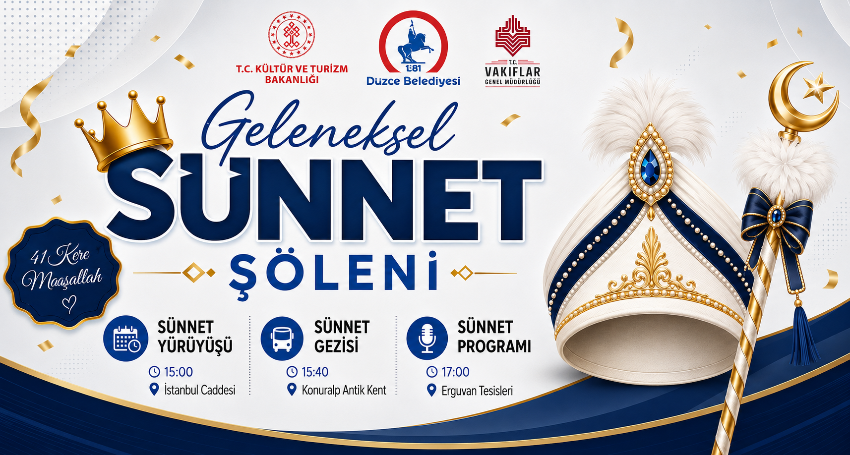 Geleneksel Sünnet Şöleni Başlıyor