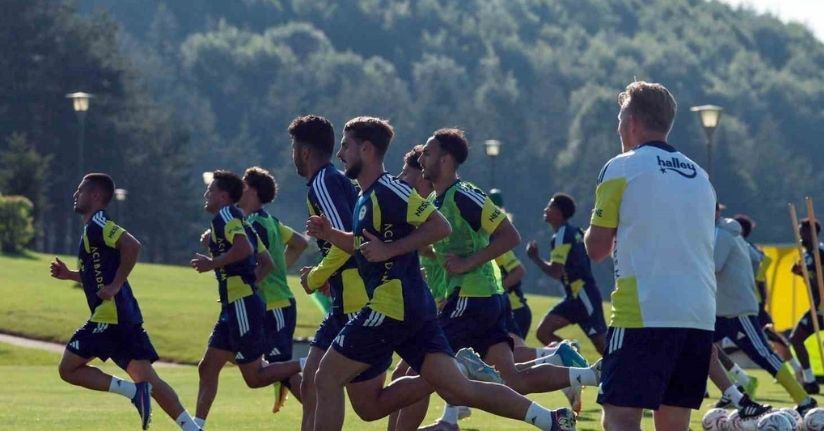 Fenerbahçe dünü çift antrenmanla tamamladı