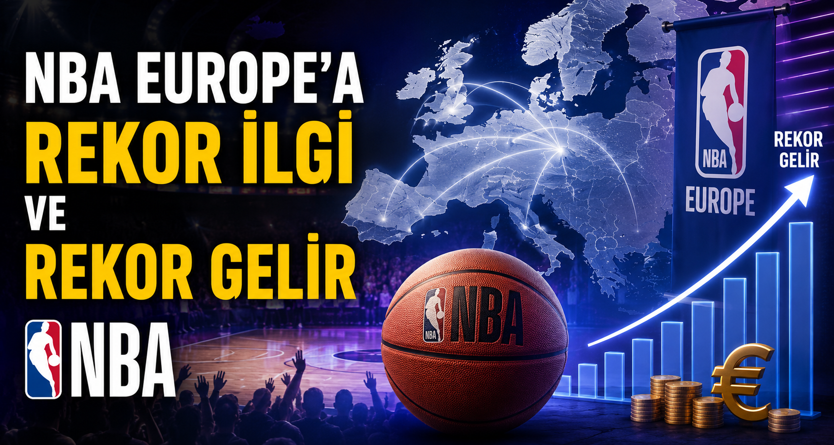 NBA Europe’a rekor ilgi ve rekor gelir 
