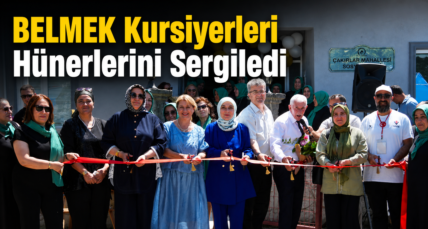 BELMEK Kursiyerleri Hünerlerini Sergiledi