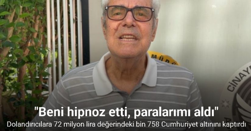 Dolandırıcılara bin 758 adet Cumhuriyet altınını kaptırdı: 