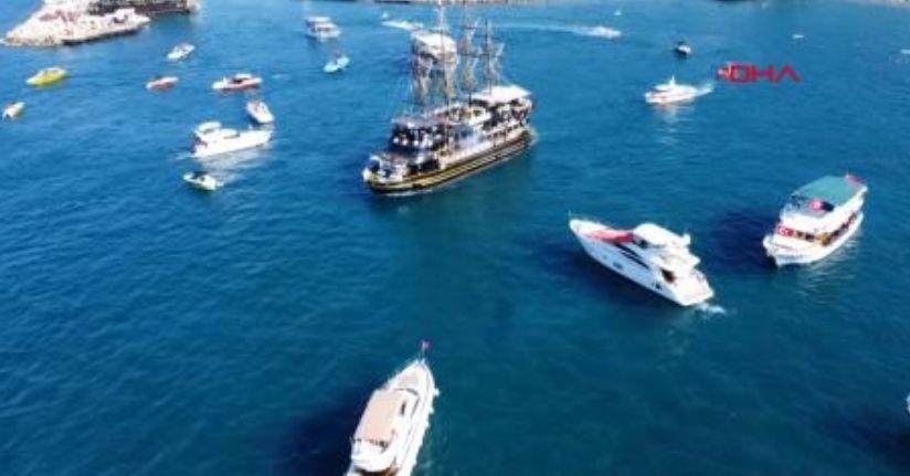  Kemer'de Kabotaj Bayramı coşkusu