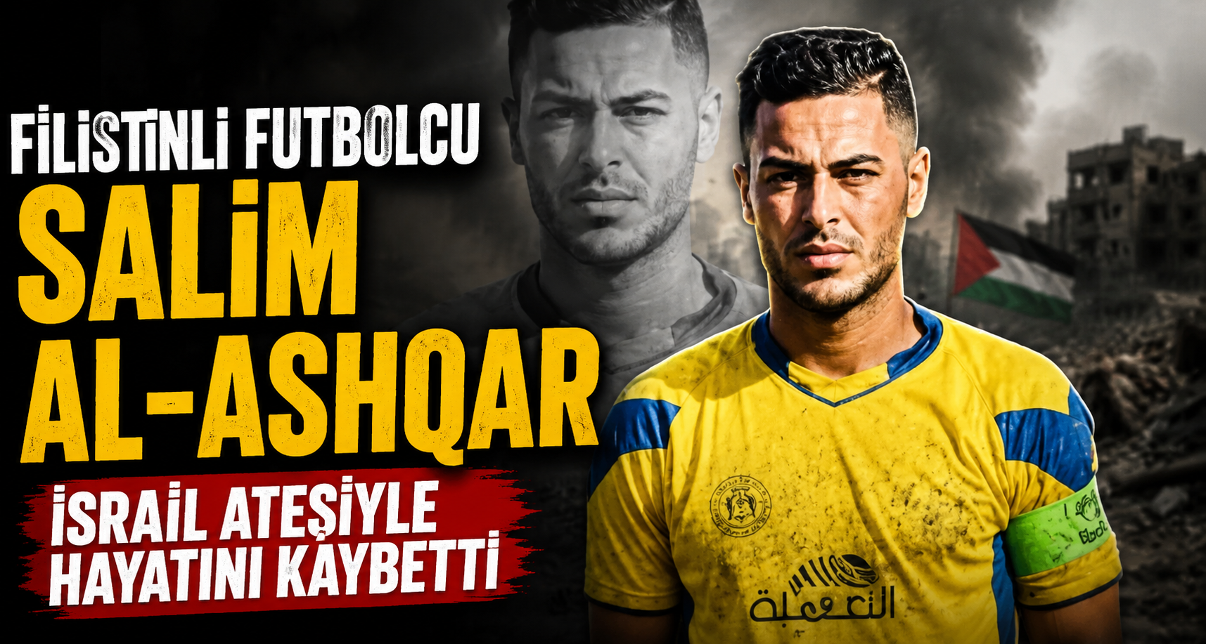Filistinli Futbolcu Salim Al-Ashqar Hayatını Kaybetti