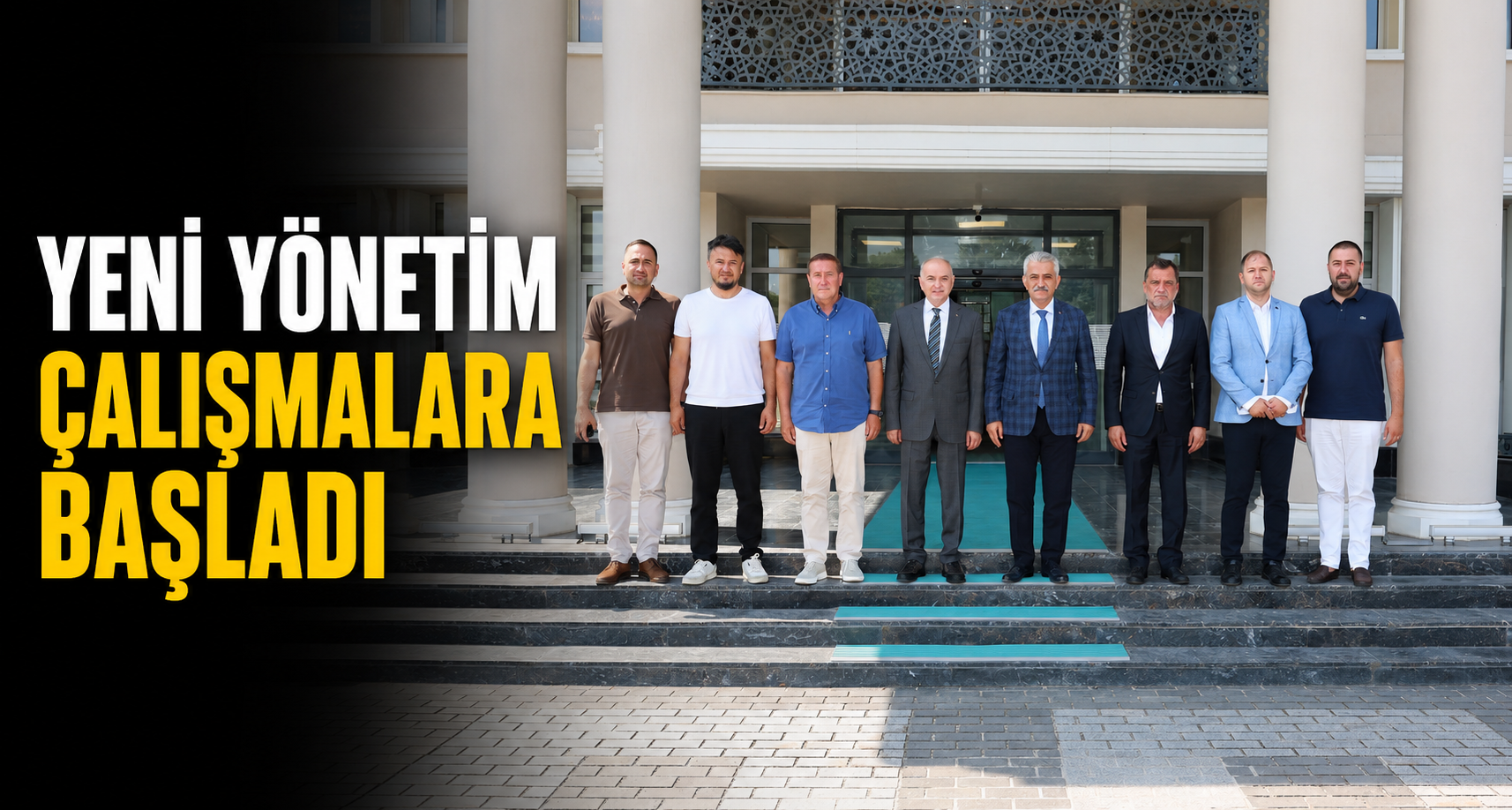 Yeni yönetim çalışmalara başladı