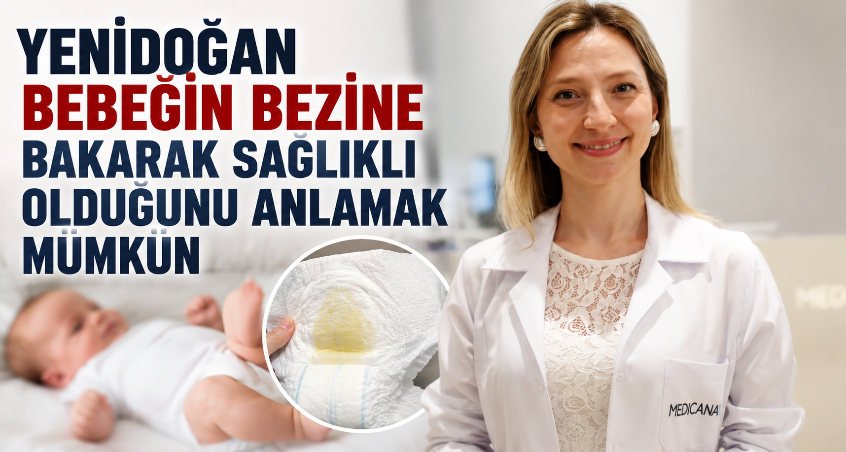 Yenidoğan bebeğin bezine bakarak sağlıklı olduğunu anlamak mümkün