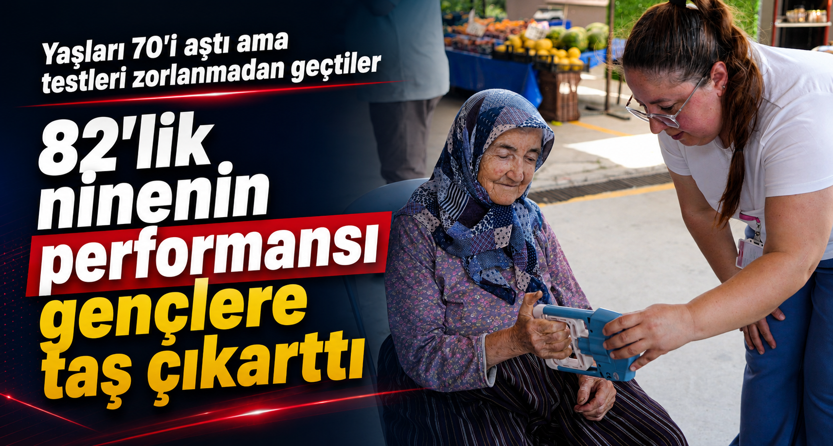 Yaşları 70'i aştı ama testleri zorlanmadan geçtiler