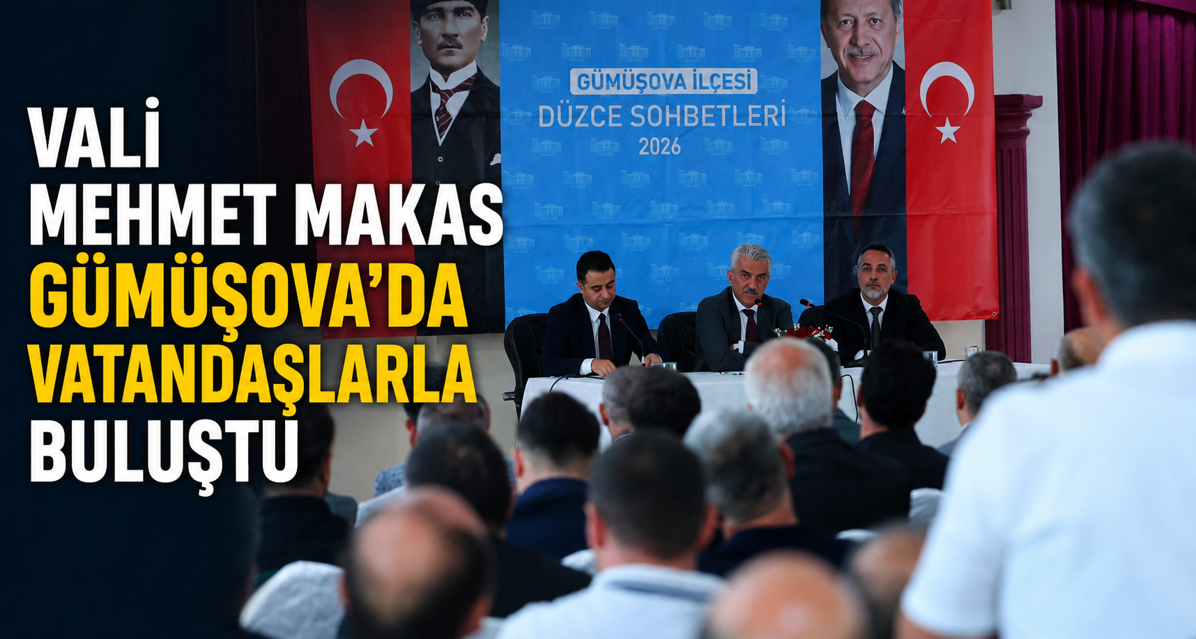 Düzce Sohbetleri'nin Yedinci Durağı Gümüşova Oldu