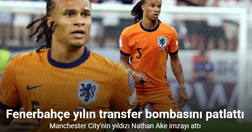 Fenerbahçe, Hollandalı oyuncu Nathan Ake'yi transfer etti