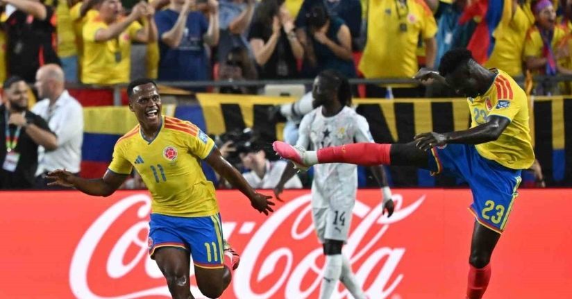 Kolombiya, Gana’yı tek golle mağlup ederek tur atladı