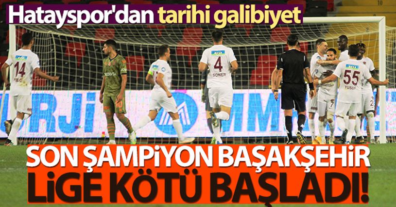 Hatayspor 2-0 Başakşehir