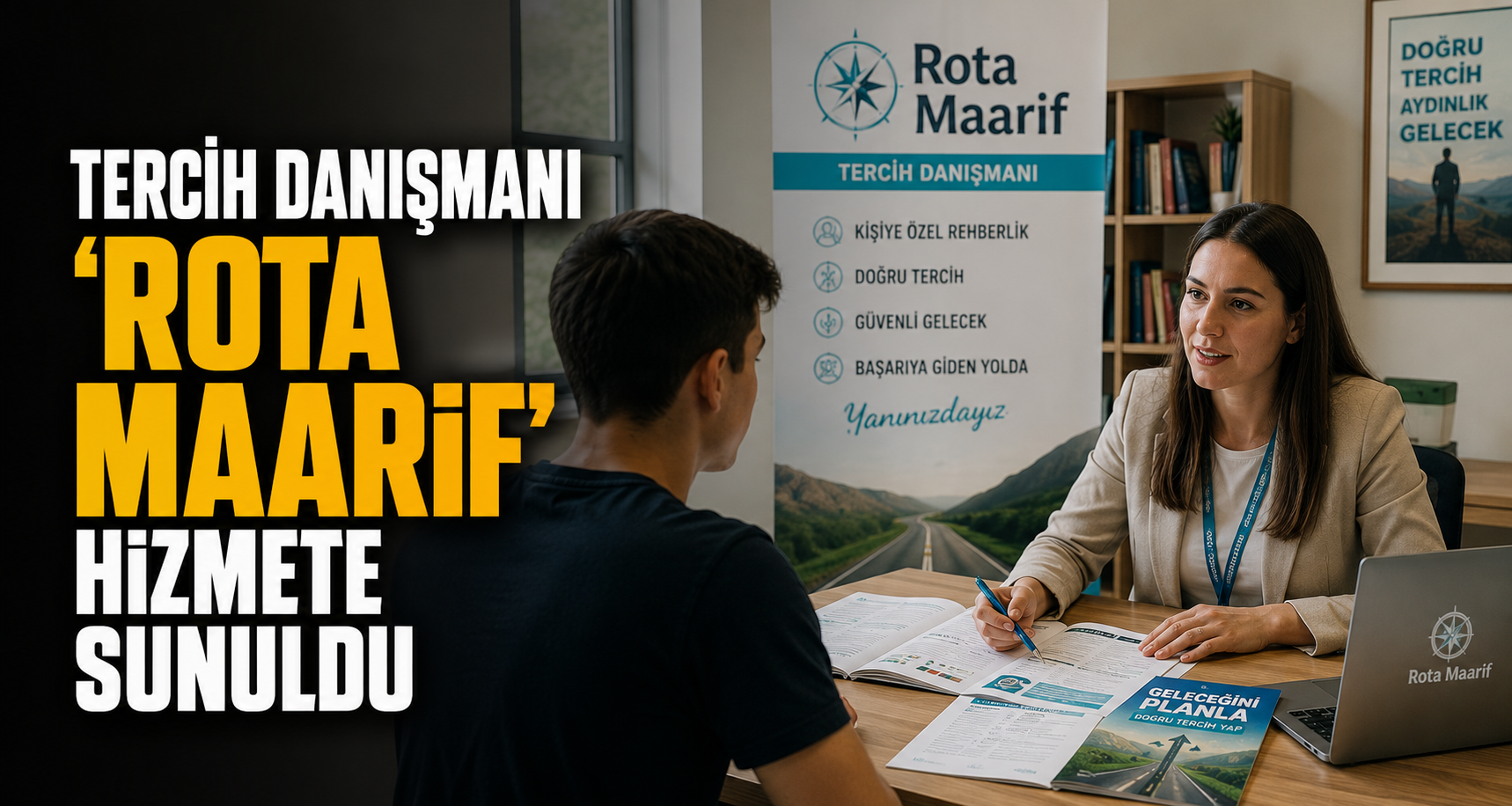 Tercih danışmanı 'Rota Maarif', hizmete sunuldu