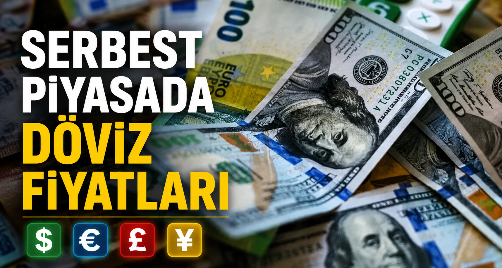 Serbest piyasada döviz fiyatları