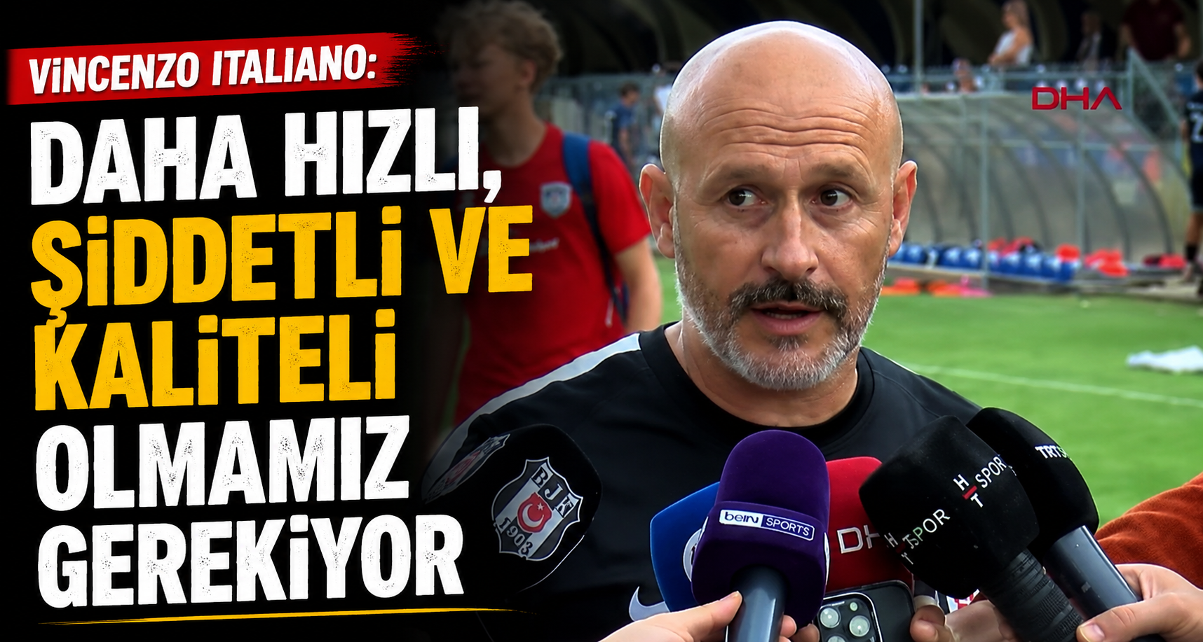 Vincenzo Italiano: Daha hızlı, şiddetli ve kaliteli olmamız gerekiyor