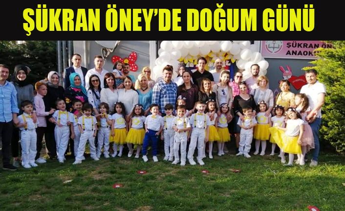 Doğum günlerini eğlenerek kutladılar