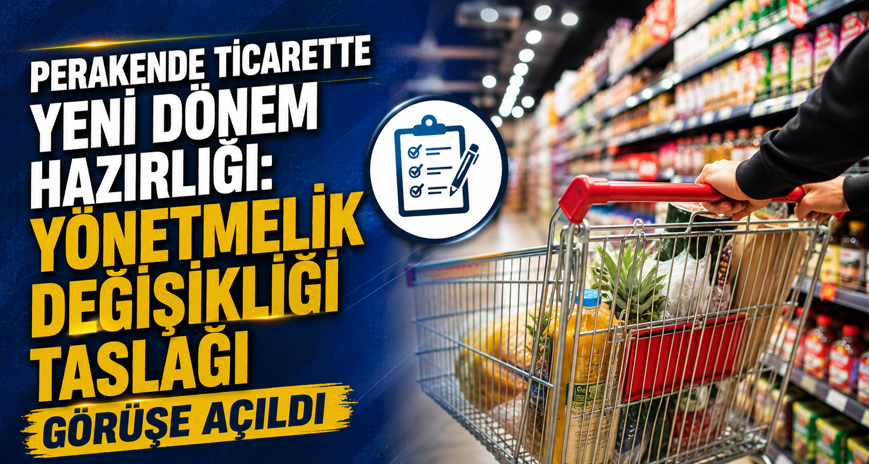 Perakende ticarette yeni dönem hazırlığı: Yönetmelik değişikliği taslağı görüşe açıldı
