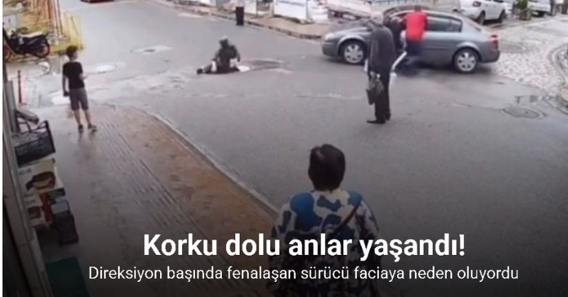 Direksiyon başında fenalaşan sürücü az kalsın faciaya neden oluyordu