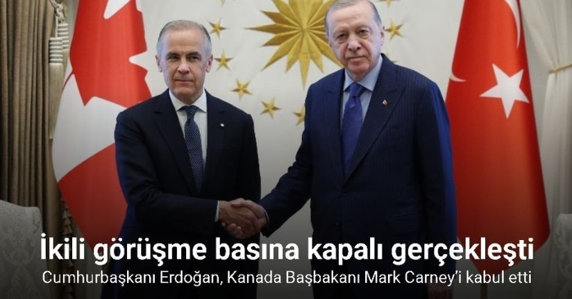 Cumhurbaşkanı Erdoğan, Kanada Başbakanı Mark Carney’i kabul ettiCumhurbaşkanı Erdoğan, Kanada Başbakanı Mark Carney’i kabul etti