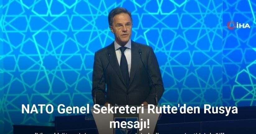 NATO Genel Sekreteri Rutte: 