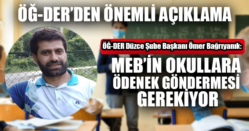 ÖĞ-DER'den Bütçe Açıklaması