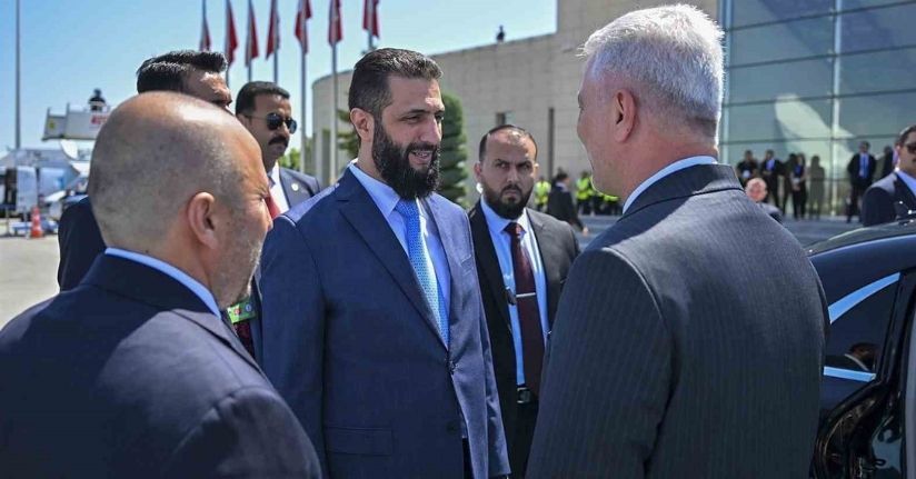 Suriye Cumhurbaşkanı Şara Ankara’da