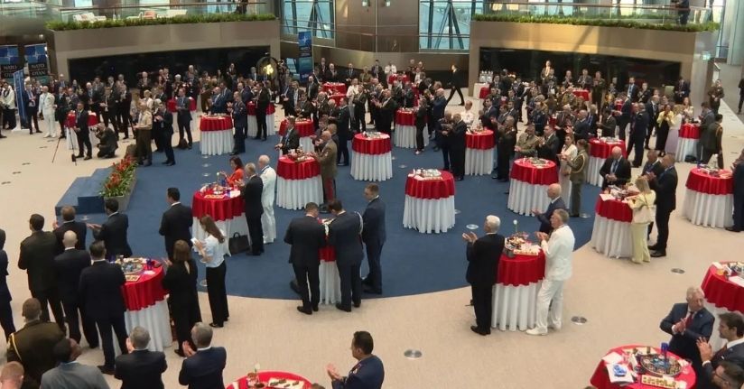  NATO Savunma Bakanları'na, Ay Yıldız Müşterek Karargahı ile Külliye'de resepsiyon