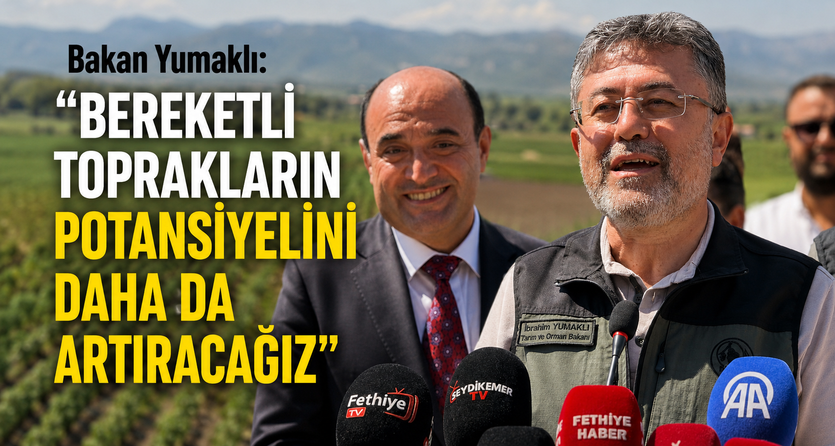 Bakan Yumaklı: 