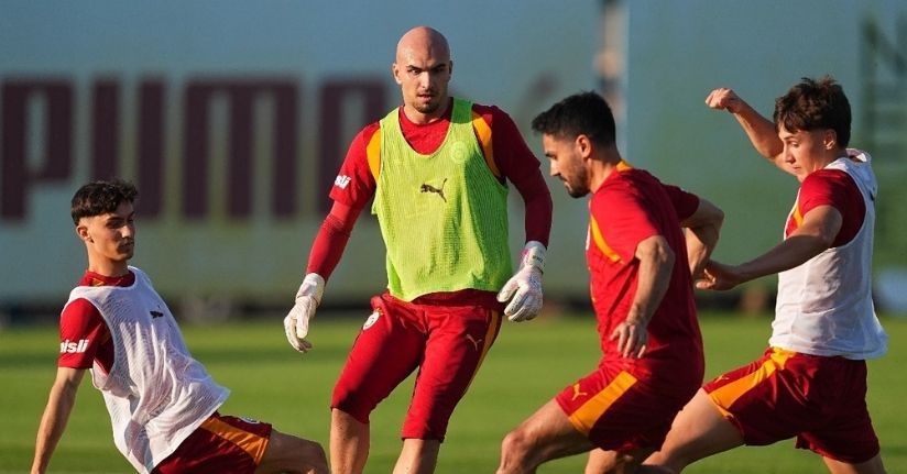 Galatasaray, dünü çift antrenmanla tamamladı