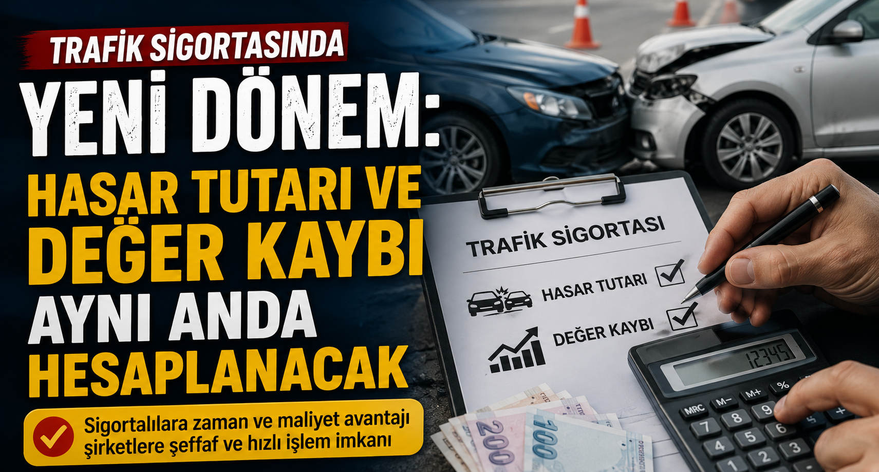 Trafik Sigortasında Değer Kaybı Süreci Değişti