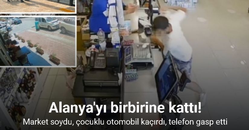 Böyle gaspçı görülmedi