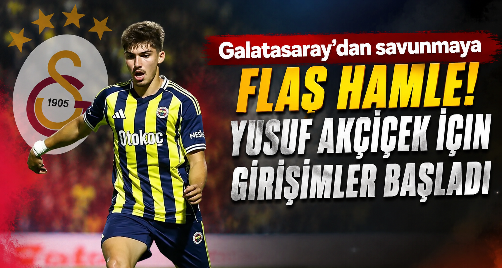 Galatasaray'dan savunmaya flaş hamle! Yusuf Akçiçek için girişimler başladı