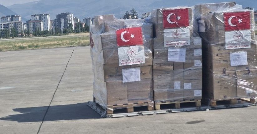 Venezuela’ya 16,4 ton insani yardım malzemesi yola çıktı
