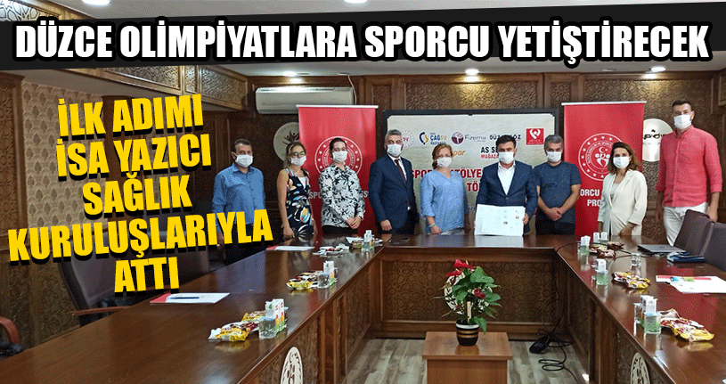 Düzce Olimpiyatlara Sporcu Yetiştirecek