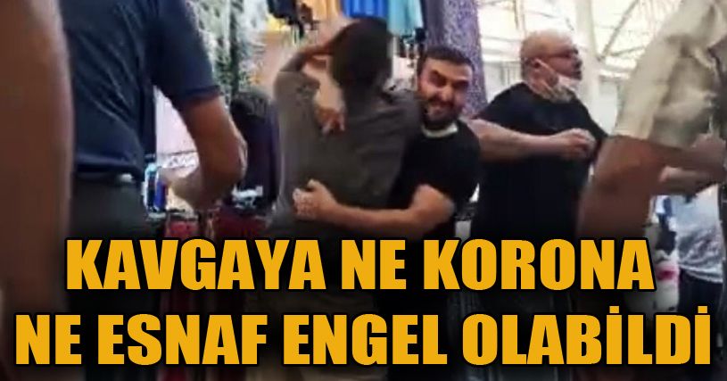 Sakarya’da tezgah açma kavgasında yumruklar havada uçuştu