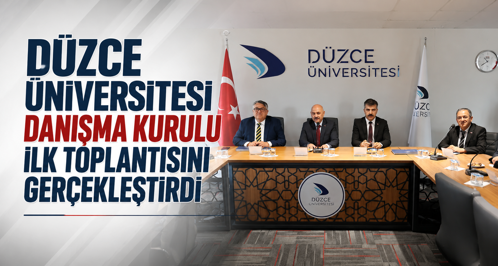 Düzce Üniversitesi danışma kurulu ilk toplantısını gerçekleştirdi
