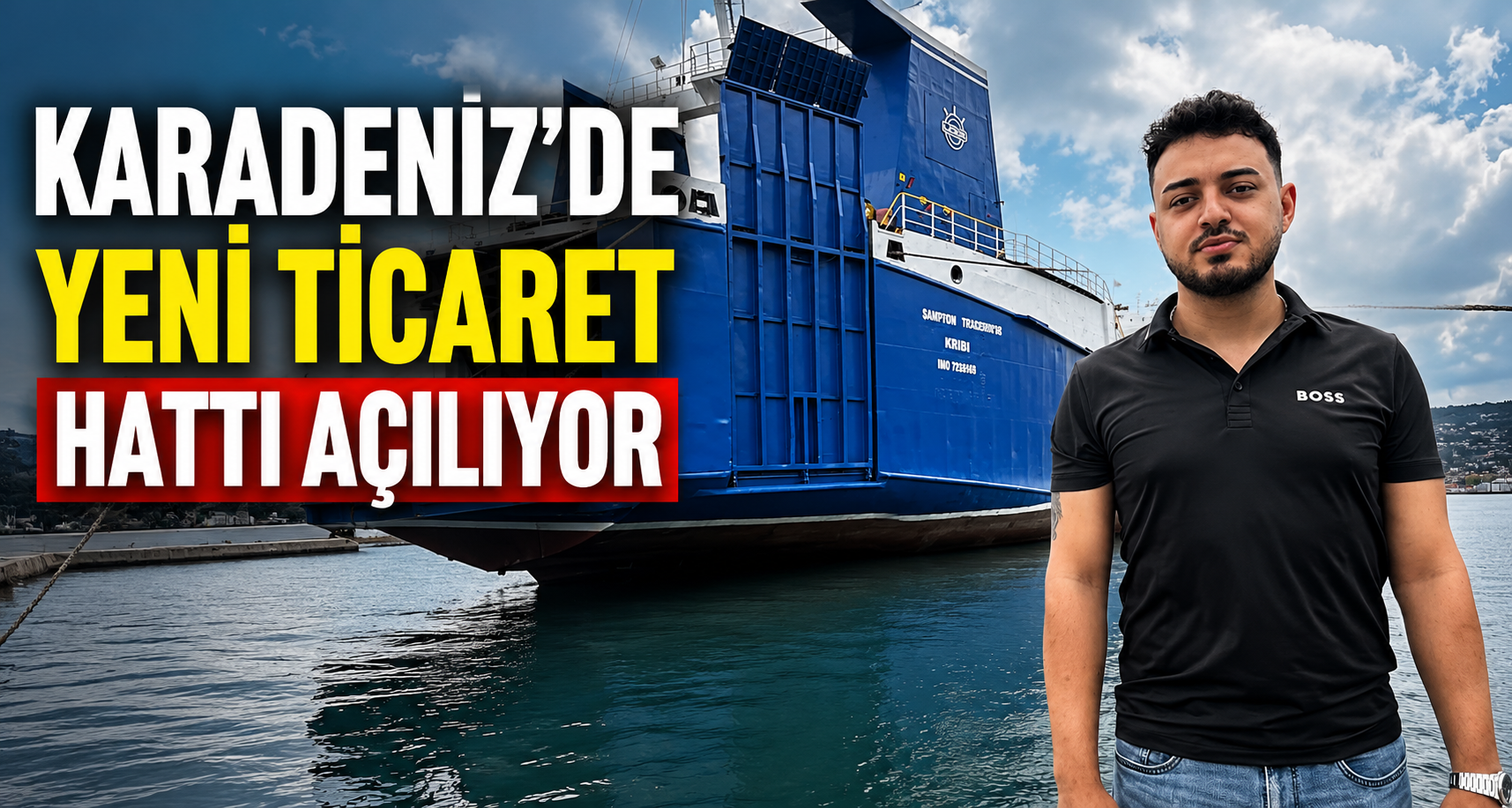 Karadeniz’de yeni ticaret hattı açılıyor