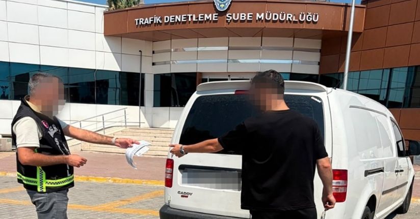 Mersin’de trafikte kavga eden iki sürücüye 362 bin lira ceza