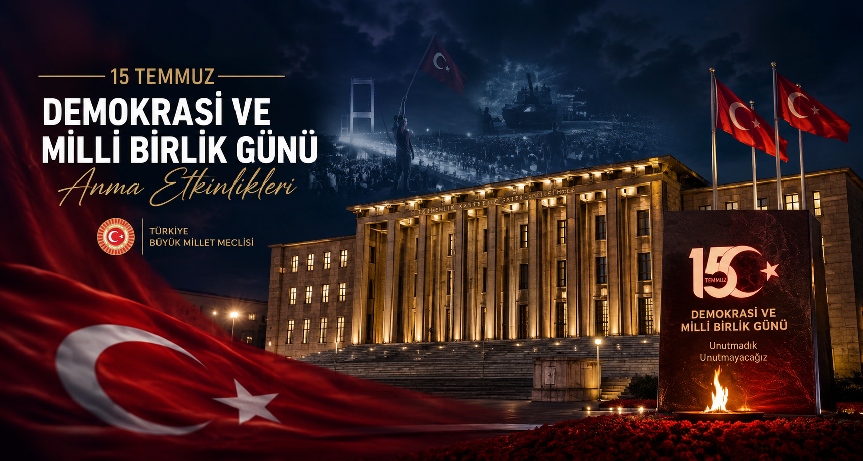 TBMM'de 15 Temmuz'da anma etkinlikleri düzenlenecek