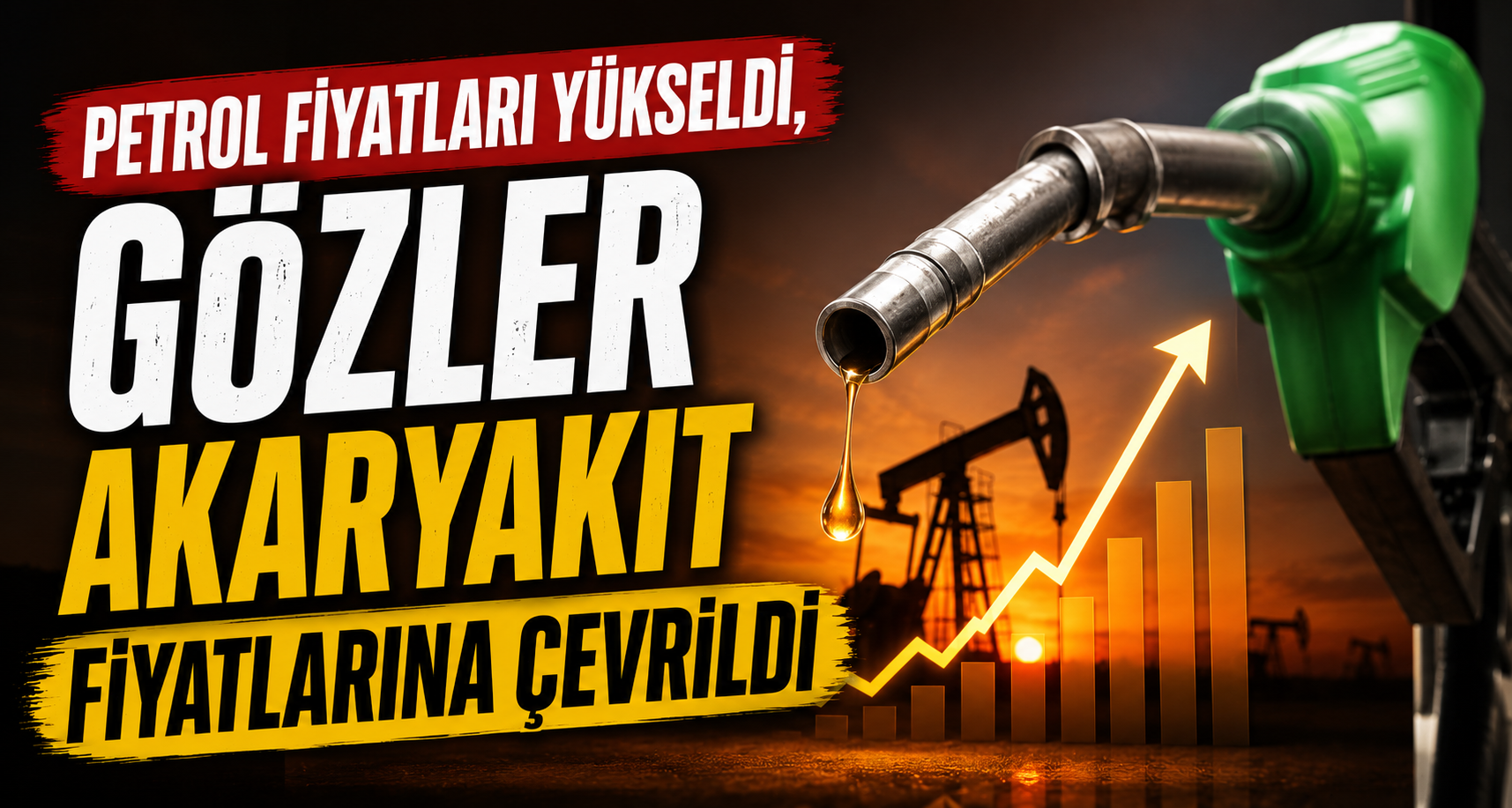 Petrol fiyatları yükseldi, gözler akaryakıt fiyatlarına çevrildi