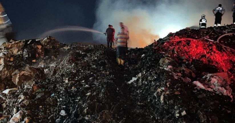 Gaziantep’te kağıt fabrikasındaki yangın kontrol altına alındı