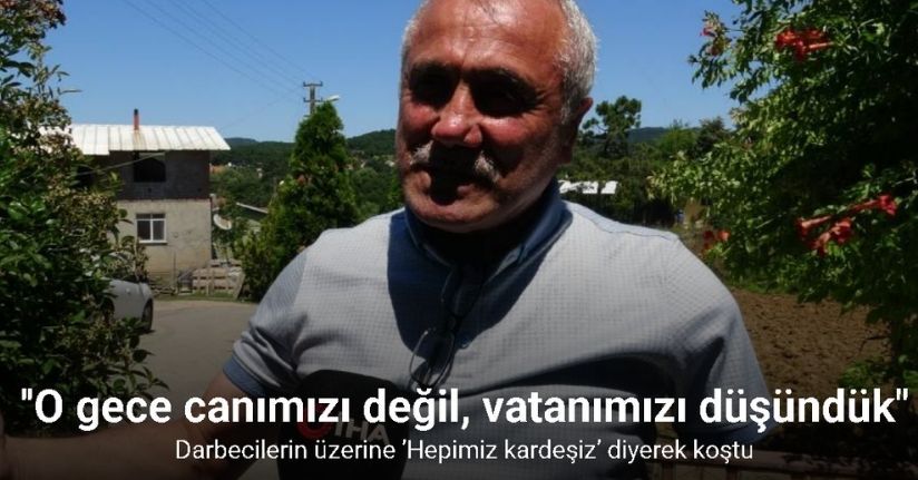 Darbecilerin üzerine ’Hepimiz kardeşiz’ diyerek koştu: 