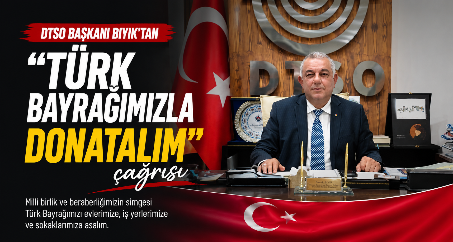 DTSO Başkanı Bıyık’tan 