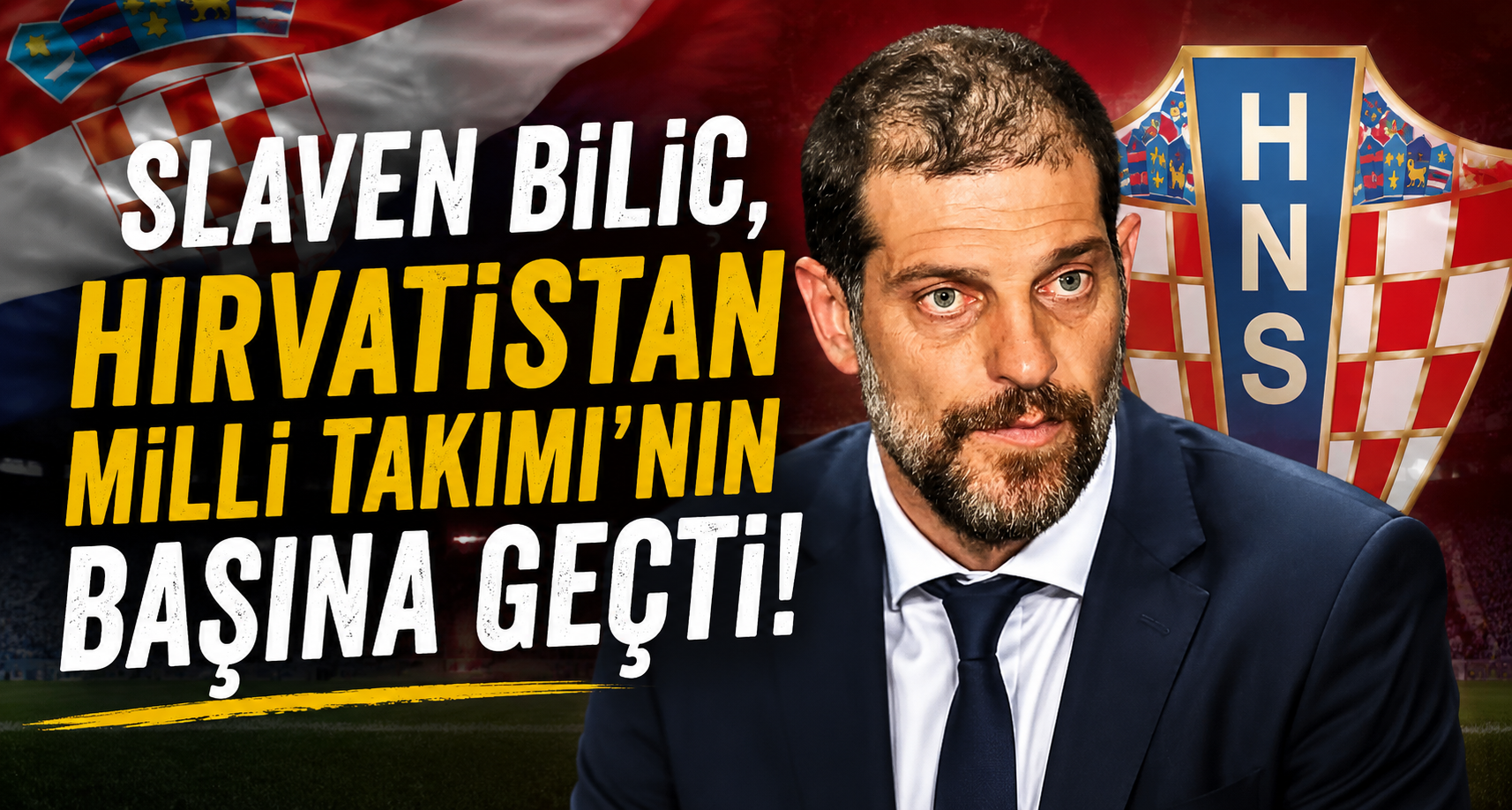 Slaven Bilic, Hırvatistan Milli Takımı'nın başına geçtiSlaven Bilic, Hırvatistan Milli Takımı'nın başına geçti