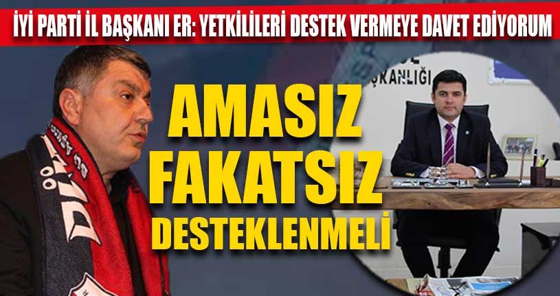 İYİ Parti’den Kapoğlu ve Düzcespor’a Destek