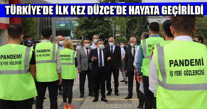 Türkiye’de İlk Kez Düzce’de Hayata Geçirildi
