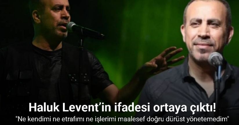 Ahbap Derneği soruşturması kapsamında gözaltına alınan Haluk Levent’in ifadesi ortaya çıktı