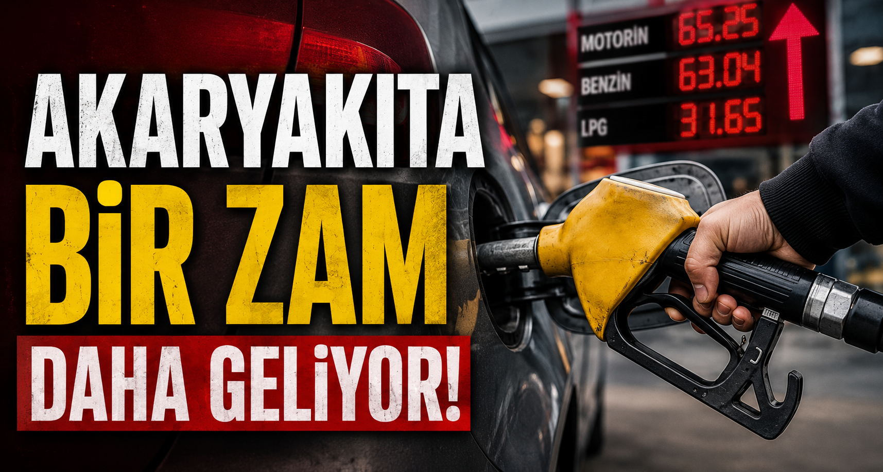 Akaryakıta bir zam daha geliyor