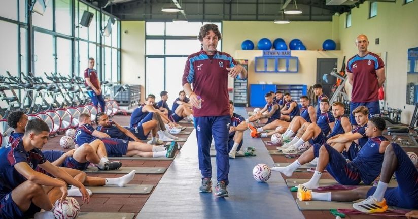 Trabzonspor’da yeni sezon hazırlıkları sürüyor