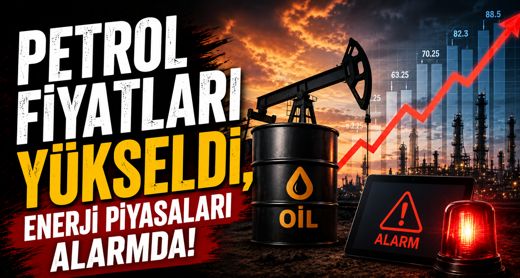 Petrol fiyatları yükseldi, enerji piyasaları alarmda